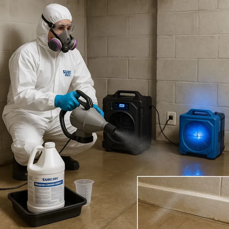 Sanitization and Odor Removal process in Hackettstown, NJ