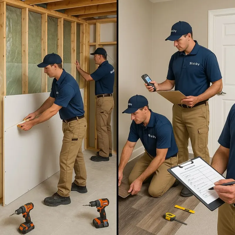 Repairs and Reconstruction process in Hackettstown, NJ
